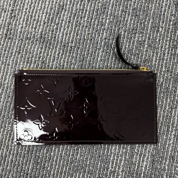 LOUIS VUITTON VERNIS FELICIE POCHETTE WALLET COIN - Picture 3 of 10